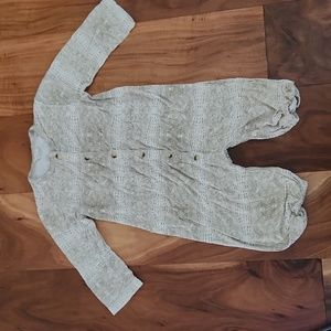 Kate Quinn Bamboo Collection Button Bubble Jumper